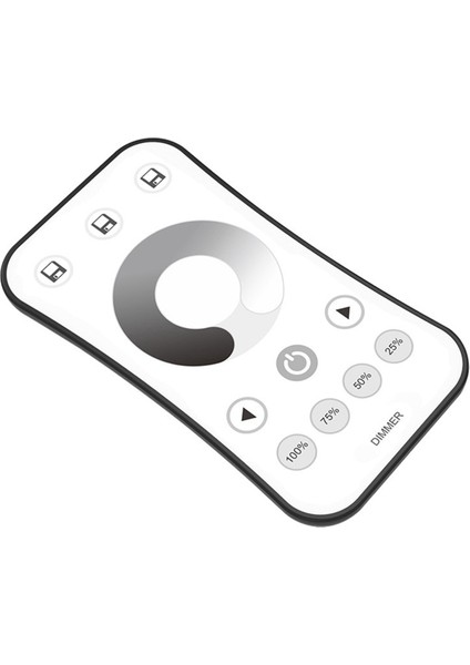 LED Işık Şeridi Akıllı Karartma Tek Renkli Denetleyici 2.4g Kademesiz Karartma Paneli Uzaktan Kumanda Modülü Dimmer (Yurt Dışından)