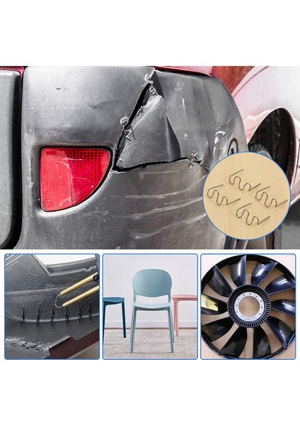 500 Adet Kaynak Çubukları Sıcak Zımba Tamir Makinesi Plastik Kaynak Sıcak Zımba Araba Oto Tampon Tamir Ön Dalga Zımba 0.6mm (Yurt Dışından) fiyatları