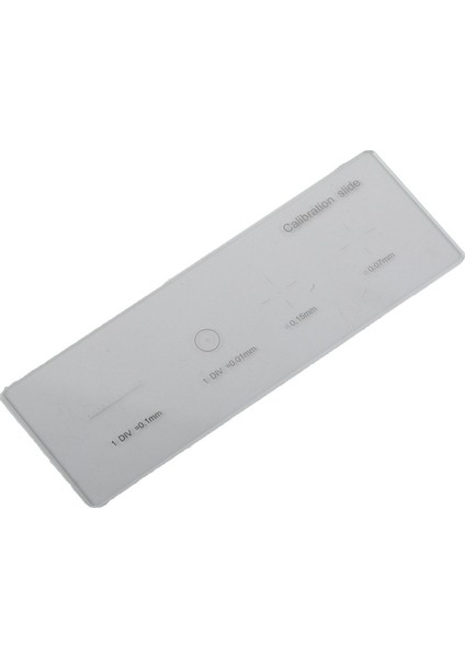 0.01MM Mikroskop Slaytları Reticle Kalibrasyon Slayt Cetvel Çapraz Çok Fonksiyonlu Mikroskop Kalibrasyon Cetveli Sahne Mikrometresi (Yurt Dışından) fırsatları