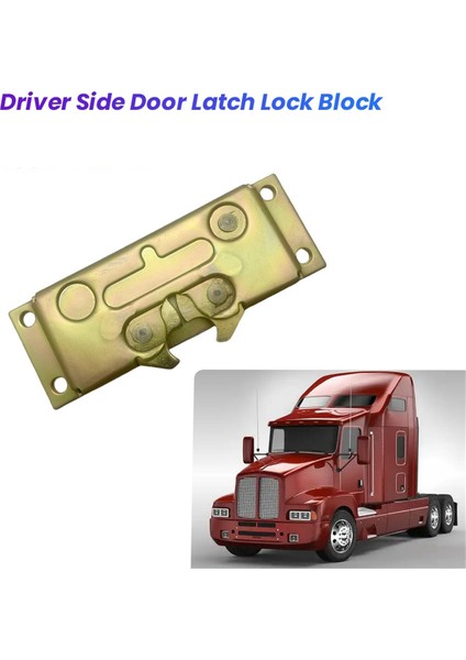 Sürücü Tarafı Kapı Mandalı Kilit Bloğu 25624802 62QS286R 04-0177 HLK2129 Mack Peterbilt Kenworth T600 T660 L700 40177 Için (Yurt Dışından) fiyatları