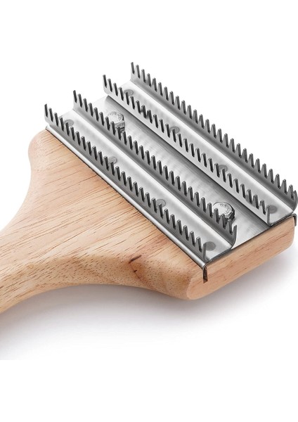 Parlatma Tekerleklerinden Kalan Bileşikleri ve Metali Temizlemek Için Tek Elle Kullanılan 7-3/4 Inç Parlatma Parlatma Tekerlek Tırmığı (Yurt Dışından)