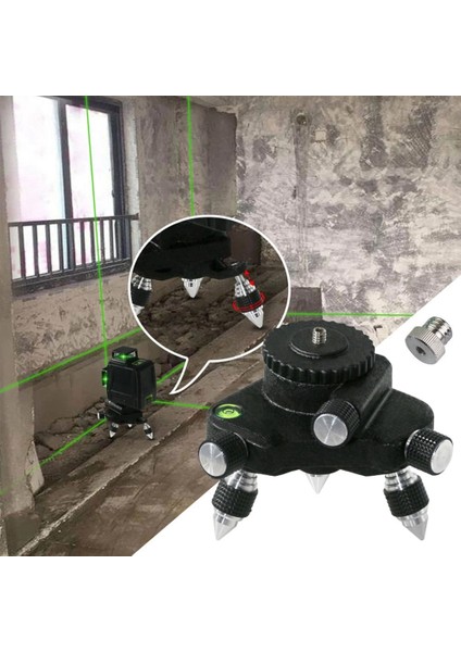 Ev Dekorasyon Inşaatı Için Seviye Braketi 360 Derece Dönebilen Ince Ayar Aracı (Yurt Dışından) fiyatları