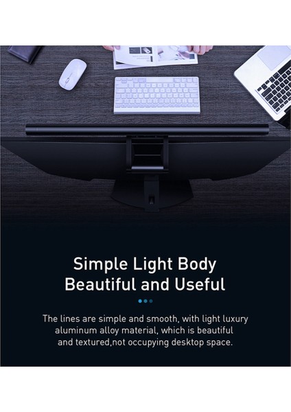 Ekran LED Masa Lambası Pc Bilgisayar Dizüstü Ekran Asılı Işık Çubuğu Pro Masa Lambası Ofis Çalışma Okuma Işığı LCD Monitör (Yurt Dışından) fiyatları