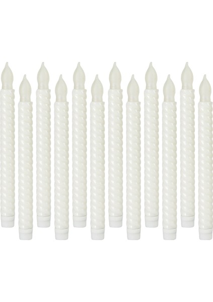 LED Mum Işıkları Uzun Sarı Flaş Simülasyonu Uzun Direk Mum Doğum Günü Düğün Dekorasyon Işıkları, Beyaz (Yurt Dışından) modelleri