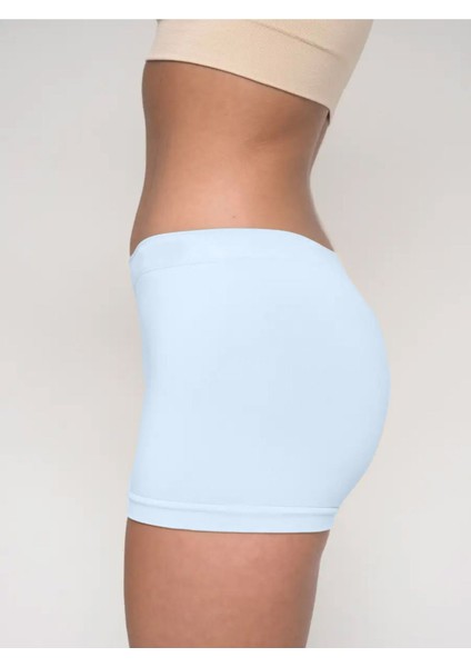 Açık Mavi Spor Boxer Toparlayıcı, Rahat ve Şık Tasarım, Orta Boy fırsatları