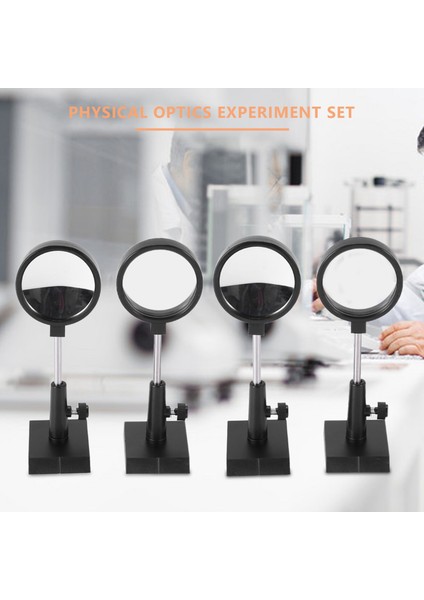 Fiziksel Optik Deney Seti Dışbükey Mercek Içbükey Mercek Üçgen Prizma Düzlem Ayna Dışbükey Ayna Optik Mercek (Yurt Dışından)