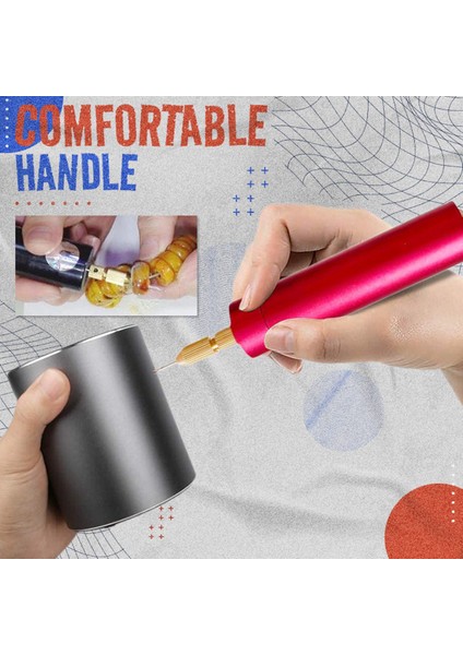 Kendin Yap Mini Elektrikli Matkap El Sanatları Reçine Takı Ahşap El Sanatları Aleti USB Matkap Gravür Kalemi Için Elektrikli Matkap Aleti (Kırmızı) (Yurt Dışından) indirimleri