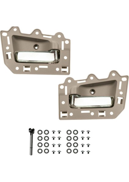 2 Adet Sol ve Sağ Iç Kapı Kolu Seti Jeep Grand Cherokee 2005-2011 Arka (Yurt Dışından) fırsatları