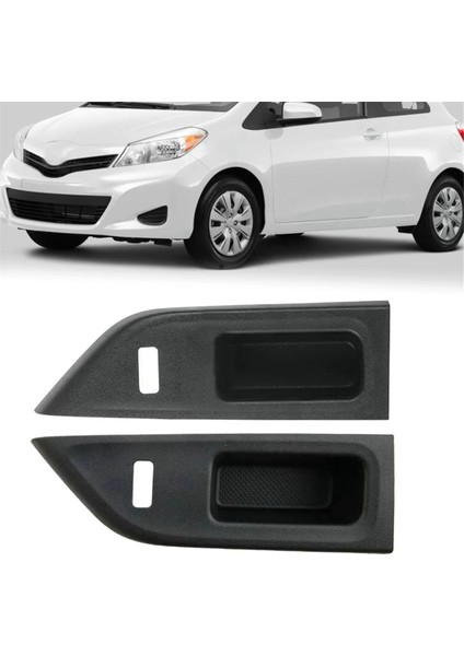 1 Çift Kaldırma Anahtarı Paneli Çerçeve Trim Şeritleri 74231-52670-C0 74231-52680-C0 52670-C0 52680-C0 Toyota Yaris 2012-2014 Için (Yurt Dışından) modelleri