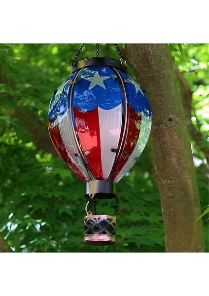 Sıcak Hava Balonu Güneş Fener Açık Güneş Fenerler Bahçe Veranda Sundurma Ağaç Yard Süslemeleri Için Su Geçirmez (Yurt Dışından) fırsatları