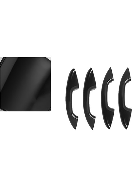 4 Adet/takım Dış Kapı Kolu Kapağı Trim Sticker Mercedes-Benz C/cle Sınıfı W206 2022-2024 X254 2023-2024 Kapı Çekmecesi (Yurt Dışından)