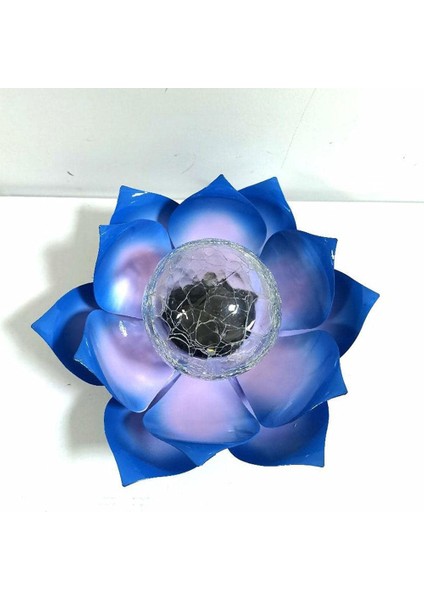 2 Adet Güneş Çiçek Işıkları, 2 Adet Lotus Güneş Işığı, Su Geçirmez Bahçe Yard Lotus Lambaları Süs Bahçe Için Mavi (Yurt Dışından) indirimleri