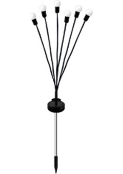 2 Adet LED Ateşböceği Güneş Işıkları Su Geçirmez Çim ve Topraklama Fişi Işıkları Bahçe Dekorasyon Dış Aydınlatma (Yurt Dışından)