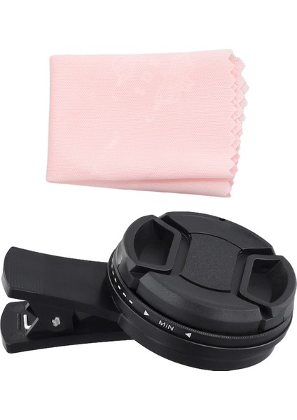 Akıllı Telefonlar Için Klipsli 52MM Telefon Lens Filtresi Evrensel ND2-400 Cep Telefonu Kamera Lensi Için Değişken Filtre (Yurt Dışından)