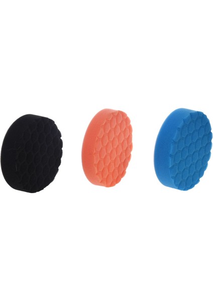 3x Hex-Logic Buff Tamponlama Parlatma Pedi Seti Oto Araba Parlatıcı Için 5 Inç (Yurt Dışından) fırsatları