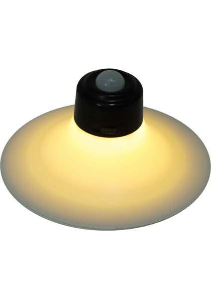 LED Iç Mekan Işık Duvar Lambası Hareket Sensörü Insan Indüksiyon Giriş ve Koridor Aplik Merdiven Ev Yatak Odası Için Gece Lambası Beyaz (Yurt Dışından) fiyatları