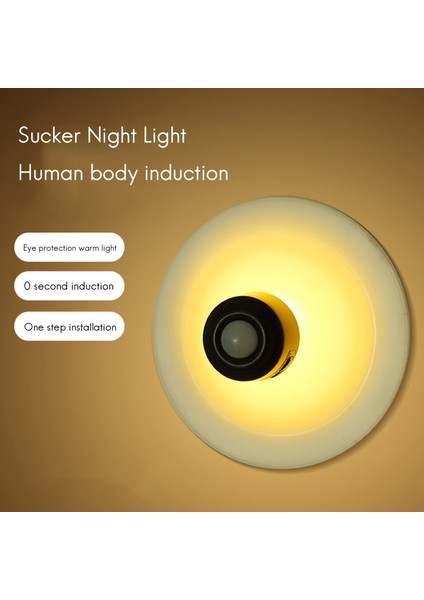 LED Iç Mekan Işık Duvar Lambası Hareket Sensörü Insan Indüksiyon Giriş ve Koridor Aplik Merdiven Ev Yatak Odası Için Gece Lambası Beyaz (Yurt Dışından) indirimleri