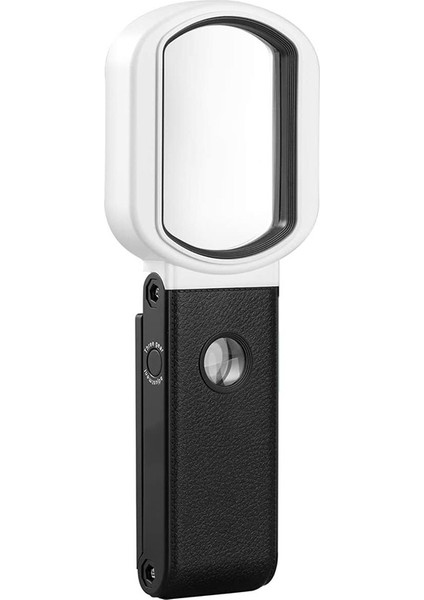 Işıklı Büyüteç, 25X 10X Şarj Edilebilir El Tipi ve Okuma, Muayene, Takı Için Ayakta Büyüteç (Yurt Dışından)