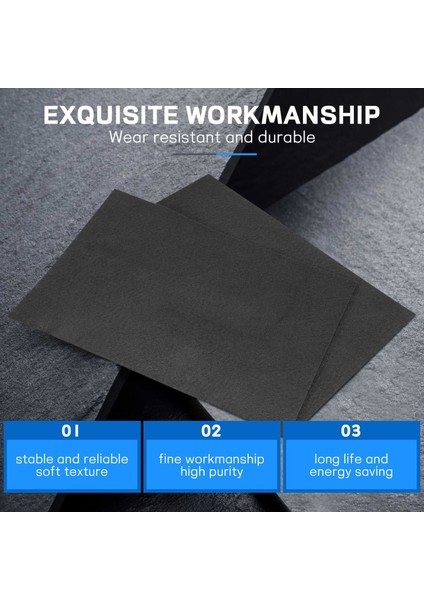 Adet Karbon Fiber Kaynak Battaniyesi Torch Kalkanı Sıhhi Tesisat Isı Emici Cüruf Yangın 3X200X300MM (Yurt Dışından) indirimleri