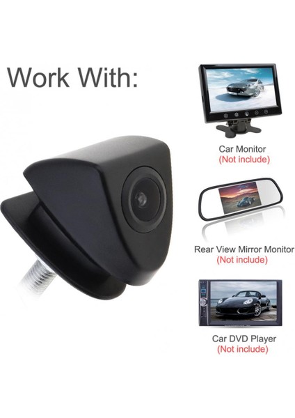 Ccd Araba Ön Logo Kamera Toyota Prado Highlander Land Camry Ön Görünüm Geri Görüş Kamerası Park Yardımı (Yurt Dışından) modelleri