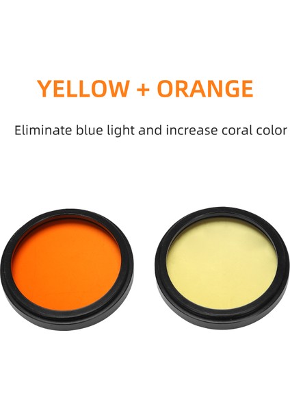 Akvaryum Lensi Balık Tankı Telefonu Kamera Lens Filtresi 6 In 1 Makro Lens Sarı Lens Filtresi Mercan Kayalığı Akvaryum Fotoğrafçılığı (Yurt Dışından) indirimleri