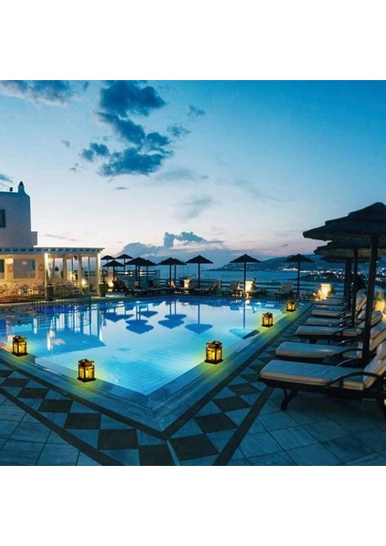 2x Güneş Feneri Asılı Işık LED Bahçe Açık Patio Bahçe Lambası Su Geçirmez Işık (Yurt Dışından) fırsatları