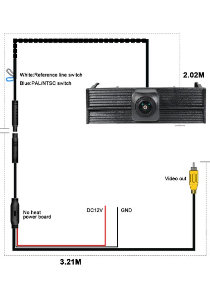 Hd Ccd Araba Ön Görünüm Park Gece Görüş Pozitif Logo Kamera Toyota Highlander 2022 Için (Yurt Dışından) indirimleri
