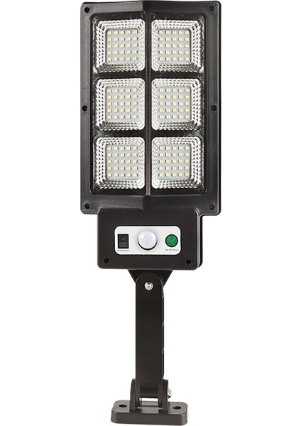 Açık Hava Güneş Enerjili Sokak Lambası Su Geçirmez Güneş Enerjili Lamba Modu Kızılötesi Sensör Hareket Sensörü Bahçe Için Güvenlik Aydınlatması D (Yurt Dışından)