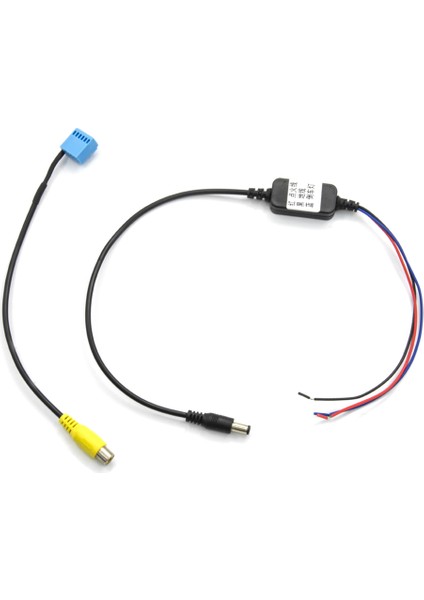 Araba Arka Görüş Kamerası Rca Video Geri Görüş Kamerası Dönüştürme Kablosu Gecikme Zamanlayıcı Röle Filtresi- Mıb Passat Tiguan Golf (Yurt Dışından)