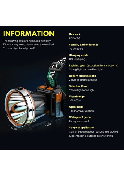 Yüksek Güç LED Kafa Işık Lambası Süper Parlak Yetişkin USB Far Spot Su Geçirmez Dış Mekan Işık El Feneri Taşınabilir (Yurt Dışından) fiyatları