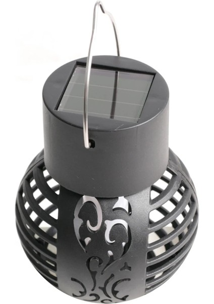 Açık Hava Güneş Enerjili Işıklar Retro Fener Fener Işıkları Asılı Alev Lambası Peyzaj Aydınlatması Zemin Işıkları Bahçe Dekoru (Yurt Dışından)