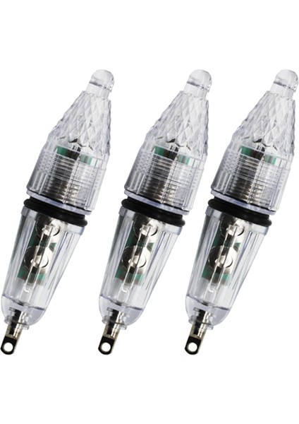 3 Adet Su Geçirmez Balıkçılık Işıkları LED Yanıp Sönen Mini Derin Sualtı Işıkları Balık Yemi Balık Işığı, Yeşil (Yurt Dışından)