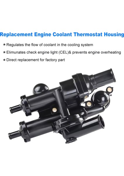 Chrysler 200 Sebring Dodge Avenger Journey Caliber Jeep Patriot 68003582AB Için Araba Termostat Muhafaza Montaj Kiti (Yurt Dışından) fırsatları