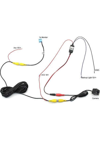 Araba Arka Görüş Kamerası Rca Video Geri Görüş Kamerası Dönüştürme Kablosu Gecikme Zamanlayıcı Röle Filtresi- Mıb Passat Tiguan Golf (Yurt Dışından) indirimleri