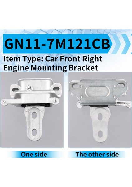 Araba Motor Motor Montaj Braketi GN11-7M121CB Ford Ecosport 2018-2020 Motor Aksesuarları (Yurt Dışından) indirimleri