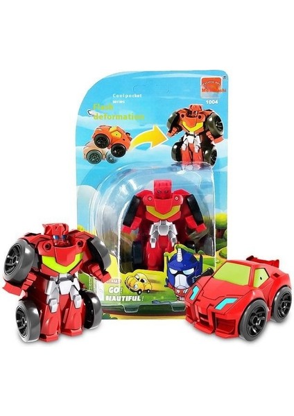Çocuk Oyuncakları Araba Oyuncakları Dönüşen Robotlar (Yurt Dışından)
