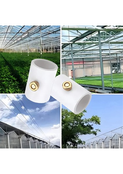 15 Adet 1/2 Inç Pvc Sprey Nozulu Bağlantısı ve Pirinç Sisleme Nozulu Açık Hava Soğutma Sistemi Için (Yurt Dışından) modelleri
