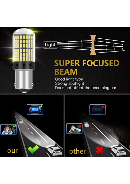 10 Adet 3014 144SMD Canbus 1157 BAY15D P21W 1156 BA15S BAU15S PY21W T20 7440 7443 W21W LED Ampuller Araba Dönüş Sinyal Işığı B (Yurt Dışından) indirimleri