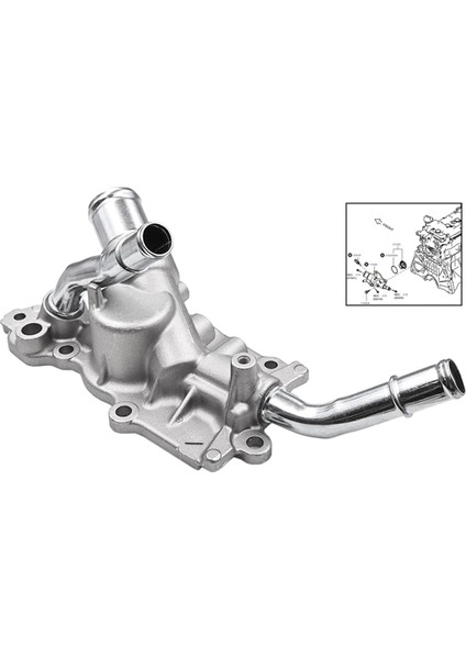 11060-ED800 Motor Aksesuarları Soğutma Suyu Termostat Muhafazası Nissan Ad Y12 Tiida C11 Versa C11 C17 Wingroad Y12 (Yurt Dışından) modelleri