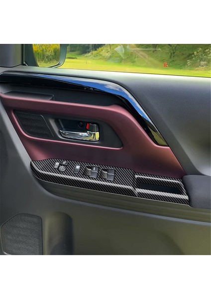 Araba Pencere Camı Kaldırma Anahtarı Paneli Kapağı Suzuki Spacıa/spacıa Custom MK04 Serisi 2024 Rhd Için Anahtar Paneli Kapağı (Yurt Dışından)
