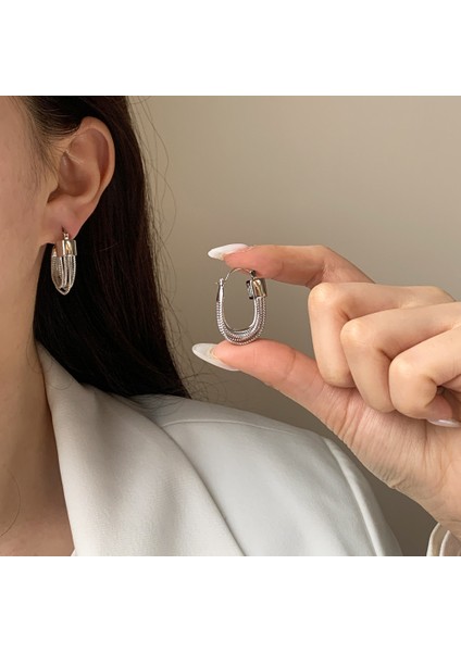 Cins Küpeler Kişilik Mizaç Tasarımı Çok Yönlü Moda Küpeler (Yurt Dışından) fiyatları