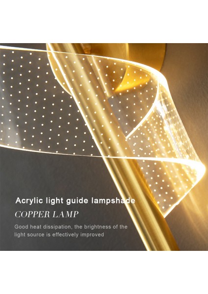 Spiral LED Duvar Lambası Iç Aydınlatma Ev Başucu Oturma Odası Koridor Dekoratif Duvar Lambası (Yurt Dışından) modelleri