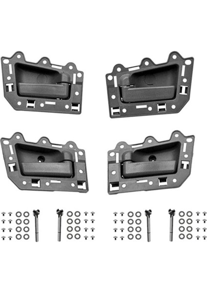 1 Takım 4 Adet Araba Iç Kapı Kolu Jeep Grand Cherokee 2005-2011 1JV471J3AA 1JV461J3AA 5HR411J3AK 5HR421J3AK (Yurt Dışından)