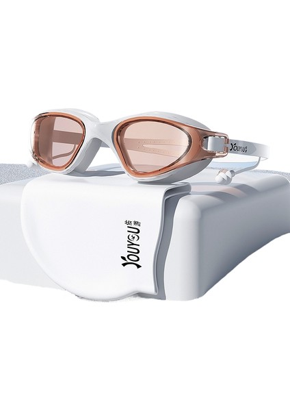 Yüzme Gözlükleri Yeni Hd Buğu Önleyici Su Geçirmez Büyük Çerçeve Profesyonel Yüzme Gözlükleri Erkekler ve Kadınlar Spa Yüzme Havuzu Yüzme Özel Ekipman (Yurt Dışından)