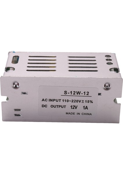 LED Şerit Işığı Için Anahtarlama Güç Kaynağı Dönüştürücü Ac 110-220V 12V 1A 12W (Yurt Dışından) fiyatları