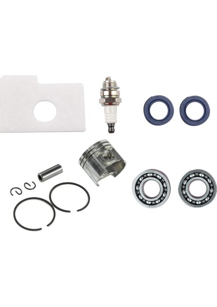 1 Set Motor Piston Krank Mili Yağ Keçesi Rulman Hava Filtresi Takımı Stihl MS180 Ms 180 018 Zincirli Testere Yedek Parçaları 38MM (Yurt Dışından)