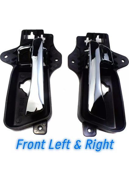 1 Çift Ön Kapı Iç Kolu Krom Hyundai Elantra I30 I20 I Kia Cee'd 82610-2L010 82620-2L010 Iç Kapı Çekmecesi (Yurt Dışından) fırsatları
