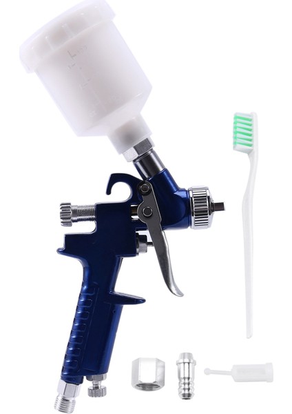 1.0 mm Meme H-2000 Profesyonel Hvlp Püskürtme Tabancası Mini Hava Boya Püskürtme Tabancaları Airbrush Boyama Araba Aerograph (Yurt Dışından)