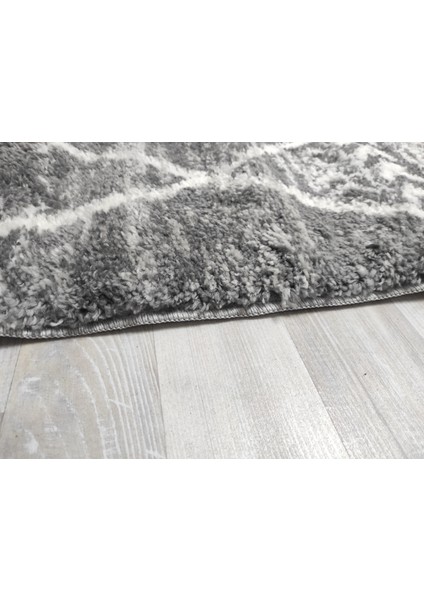 Modern Desenli Fildişi Gri Renk Karışımlı Halı 160*220 modelleri