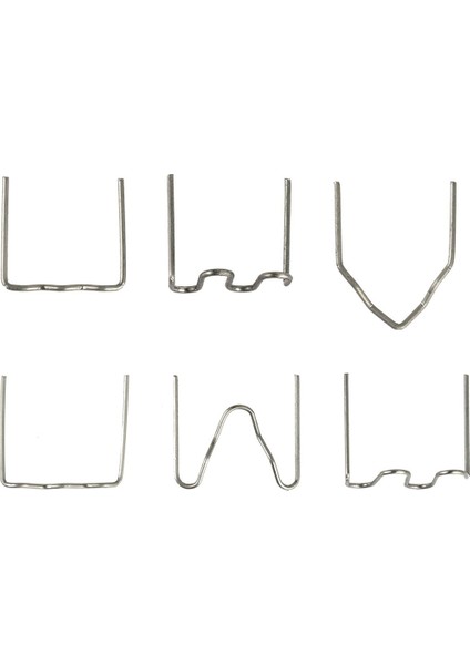 600 Adet Sıcak Zımba Plastik Tamir Makinesi Kaynak Kitleri Araba Oto Tampon Tamir Aracı Tüm Arabalar Için, 6 Türleri (Yurt Dışından)